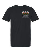 Load image into Gallery viewer, WREATHS ACROSS AMERICA GILDAN SOFT STYLE TSHIRT