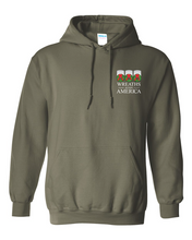 Load image into Gallery viewer, WREATHS ACROSS AMERICA GILDAN HOODIE